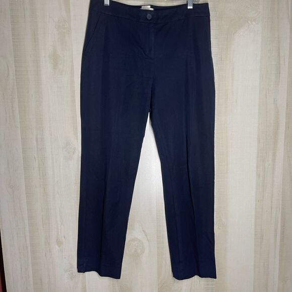 ‎Talbots curvy navy trousers pants, size 10 - Picture 2 of 16